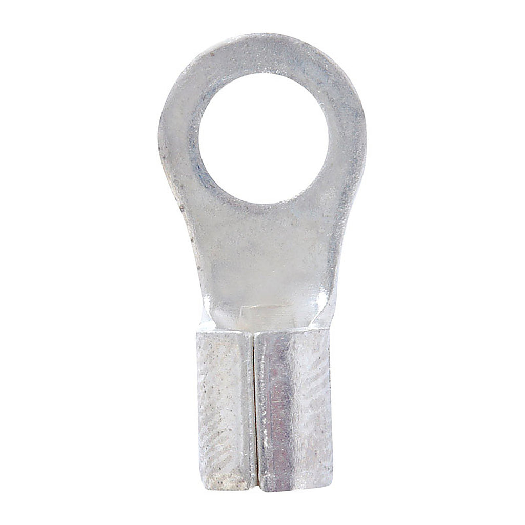 Jandorf 60834 12-10 Ga. Uninsulated Wire Terminal Ring Silver 5/Pack