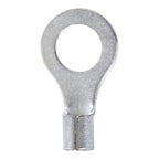 Jandorf 60838 12-10 Ga. Uninsulated Wire Terminal Ring Silver 5/Pack