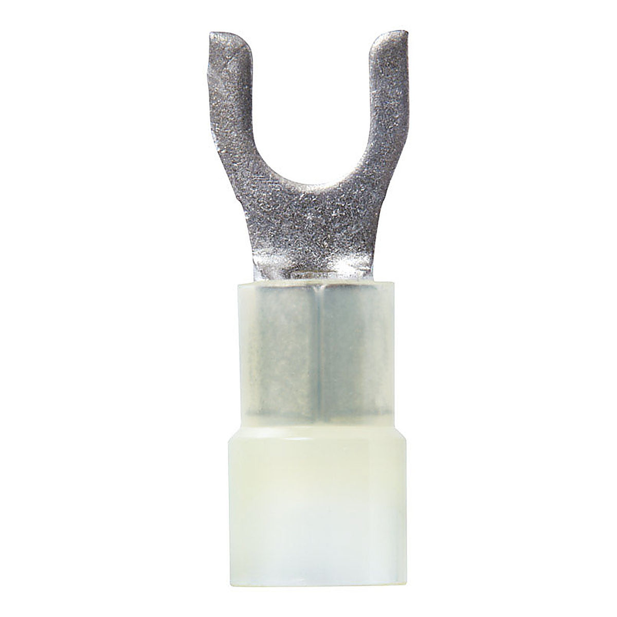 Jandorf 60841 12-10 Ga. Insulated Wire Terminal Spade White 5/Pack