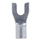Jandorf 60842 12-10 Ga. Uninsulated Wire Terminal Spade Silver 5/Pack