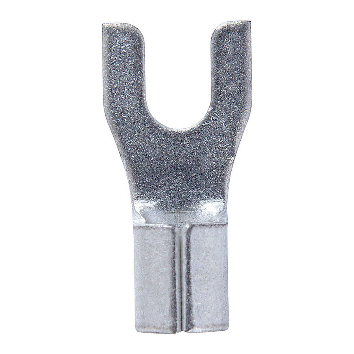 Jandorf 60842 12-10 Ga. Uninsulated Wire Terminal Spade Silver 5/Pack