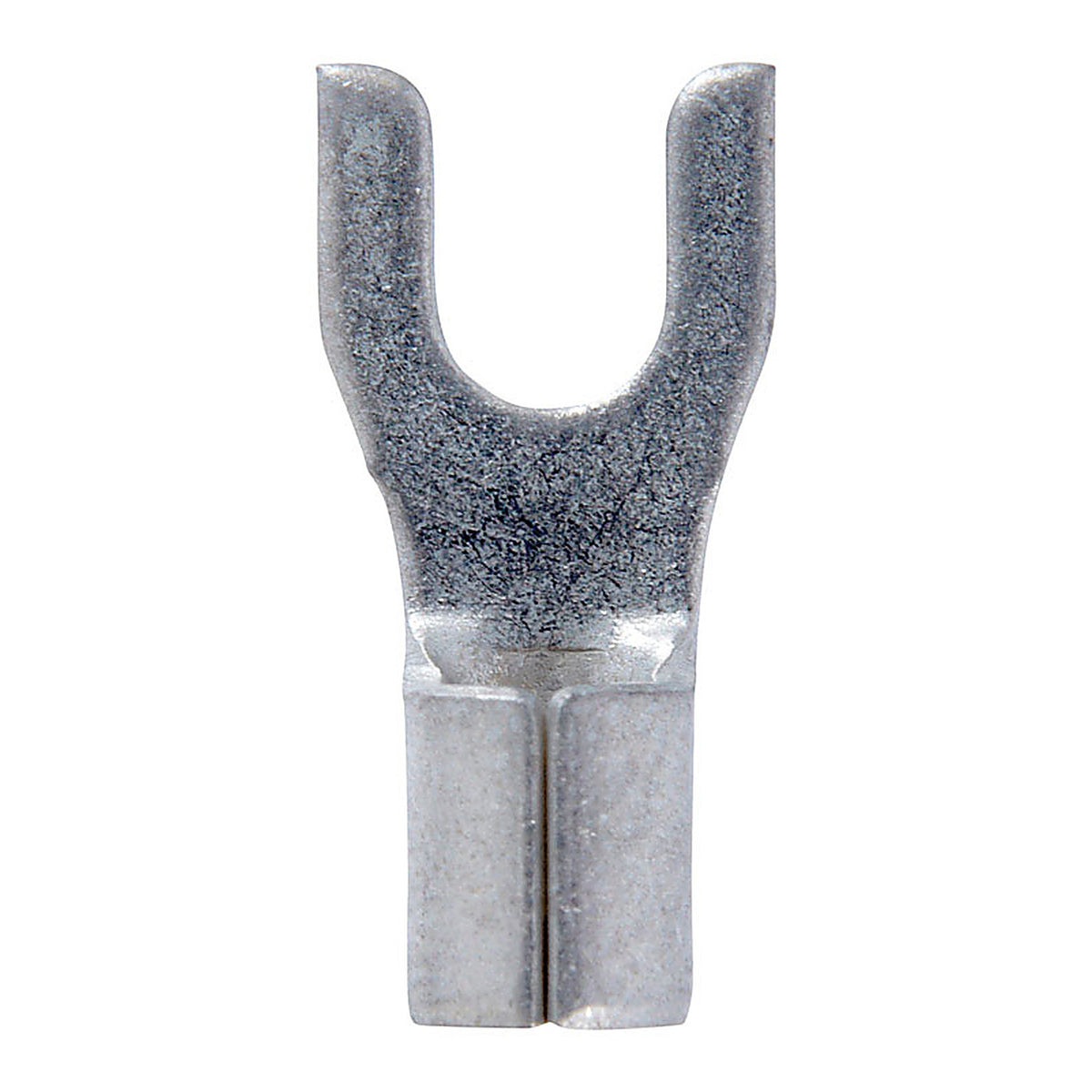 Jandorf 60843 12-10 Ga. Uninsulated Wire Terminal Spade Silver 5/Pack