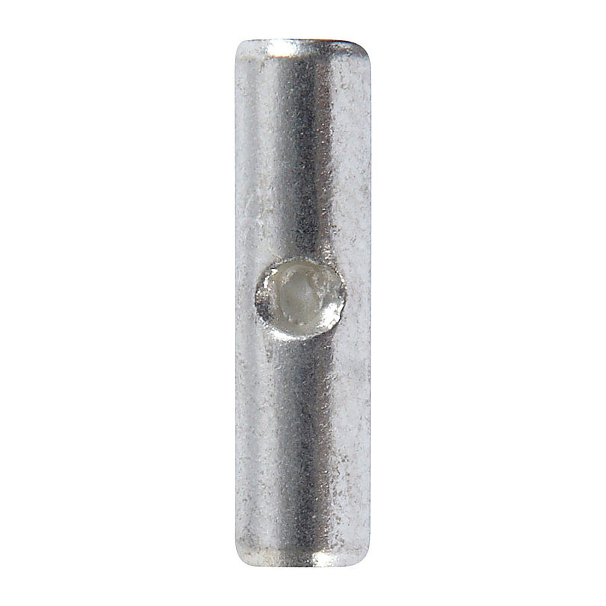 Jandorf 60857 16-14 Ga. Uninsulated Wire Terminal Butt Splice Silver 5/Pack