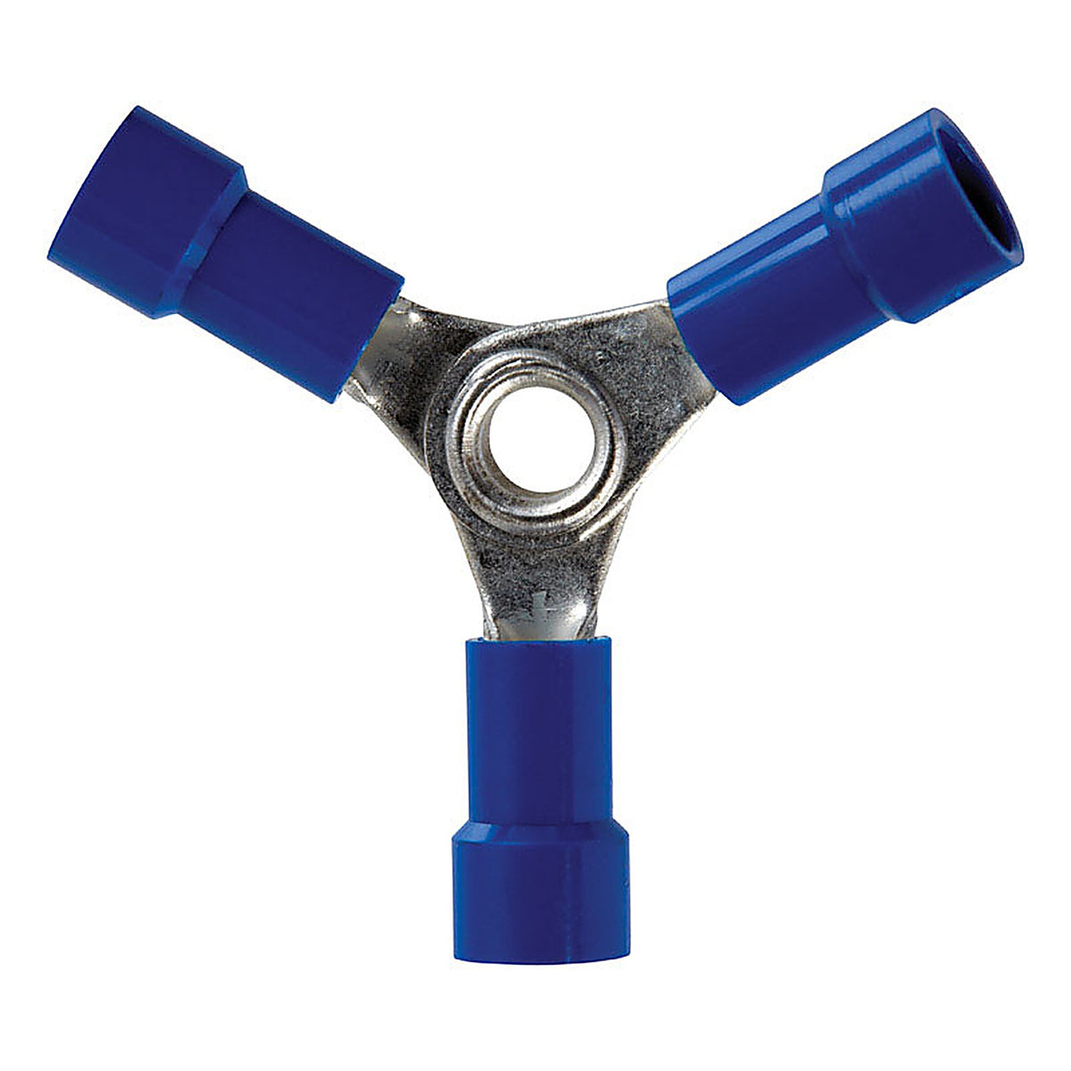 Jandorf 60858 16-14 Ga. Insulated Wire Terminal Butt Splice Blue 2/Pack