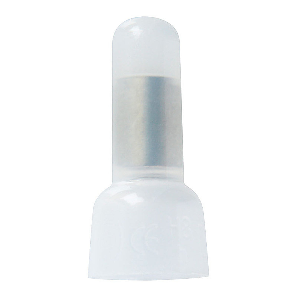 Jandorf 60861 16-14 Ga. Insulated Wire Terminal Closed End Clear 5/Pack