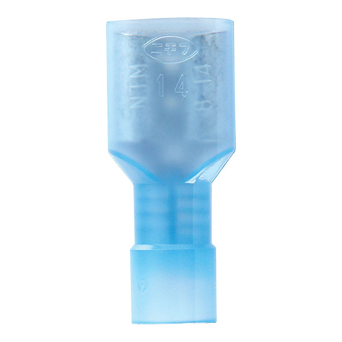 Jandorf 60867 16-14 Ga. Insulated Wire Female Disconnect Blue 5/Pack