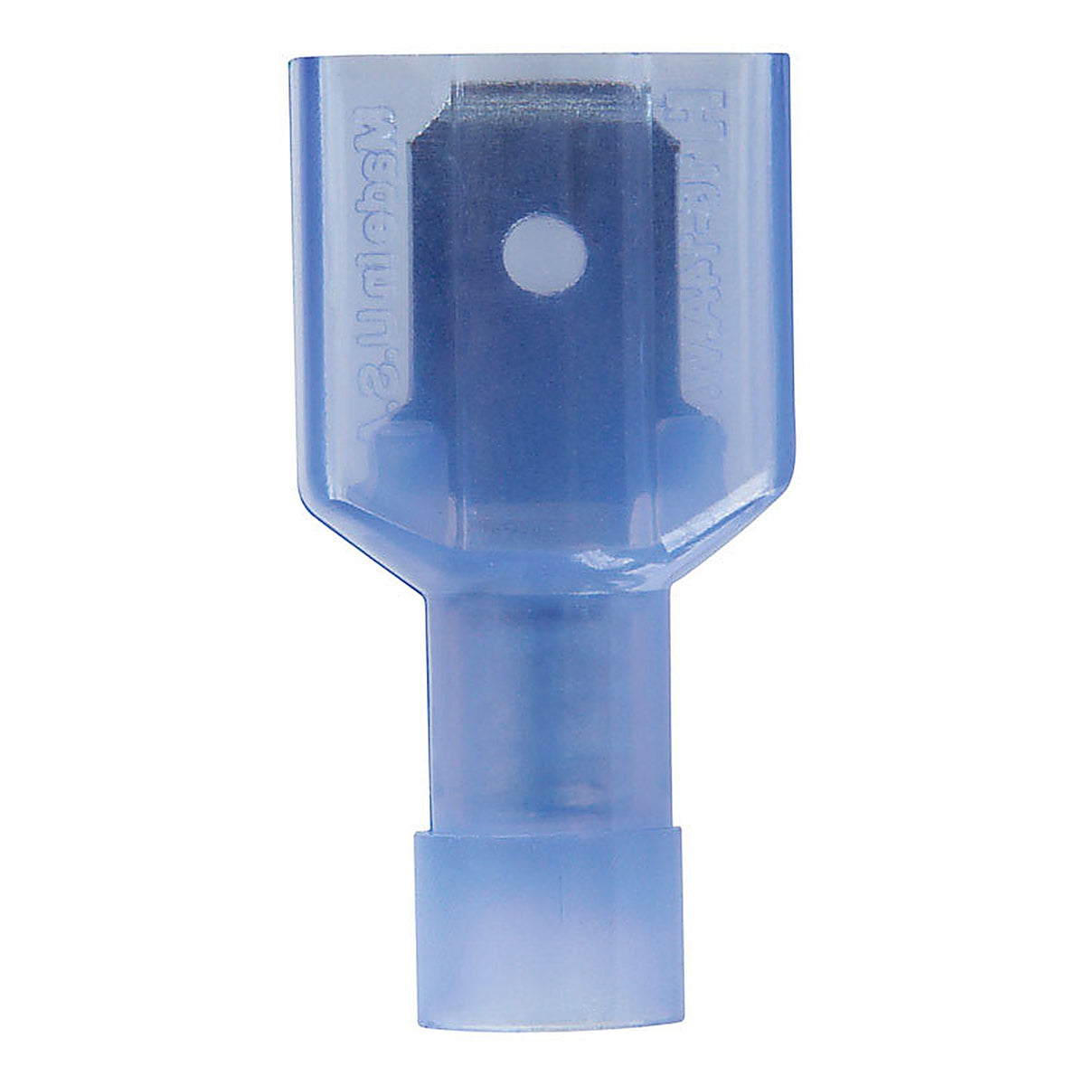 Jandorf 60869 16-14 Ga. Insulated Wire Male Disconnect Blue 5/Pack