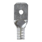 Jandorf 60874 16-14 Ga. Uninsulated Wire Male Disconnect Silver 5/Pack
