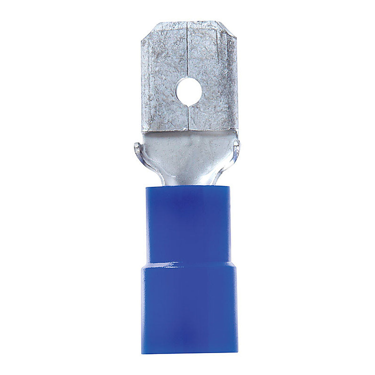 Jandorf 60878 16-14 Ga. Insulated Wire Male Disconnect Blue 5/Pack