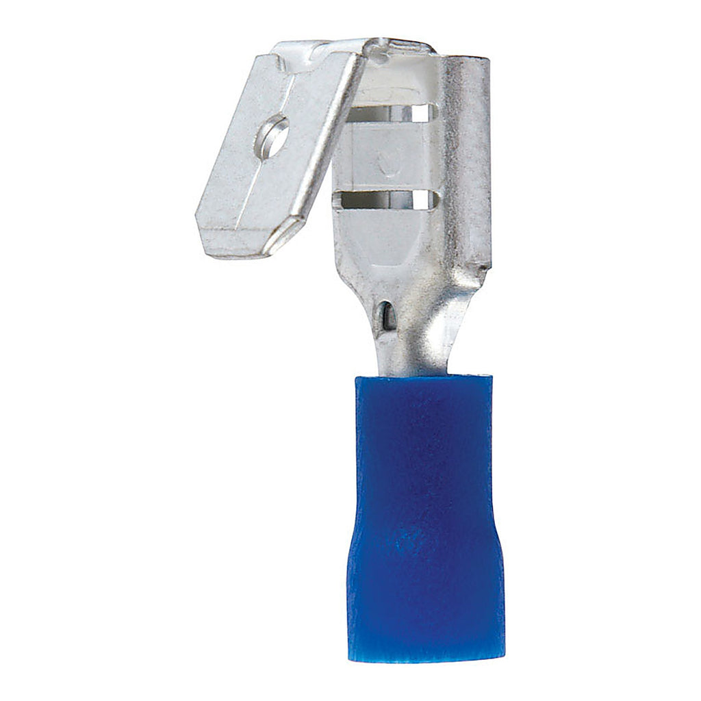 Jandorf 60880 16-14 Ga. Insulated Wire Terminal Disconnect Blue 5/Pack