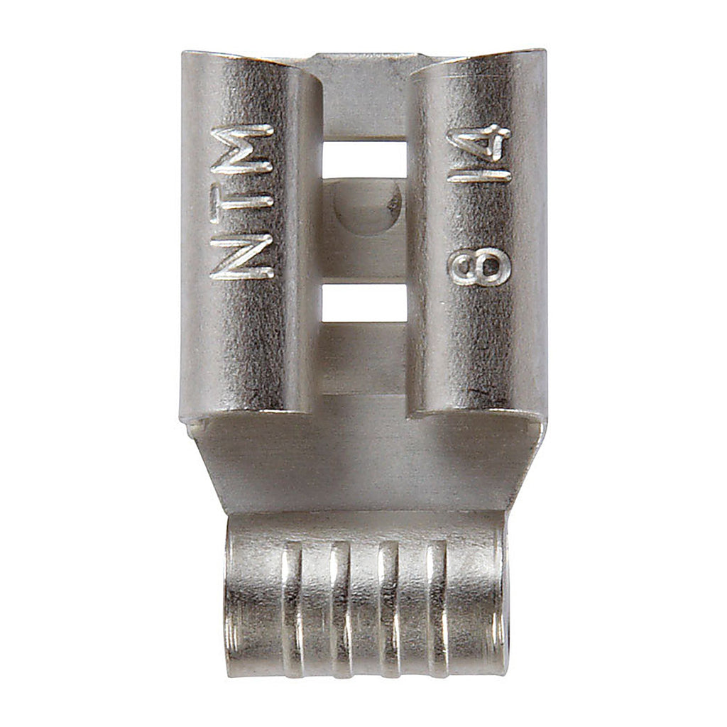 Jandorf 60882 16-14 Ga. Insulated Wire Terminal Disconnect Silver 5/Pack
