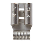 Jandorf 60882 16-14 Ga. Insulated Wire Terminal Disconnect Silver 5/Pack
