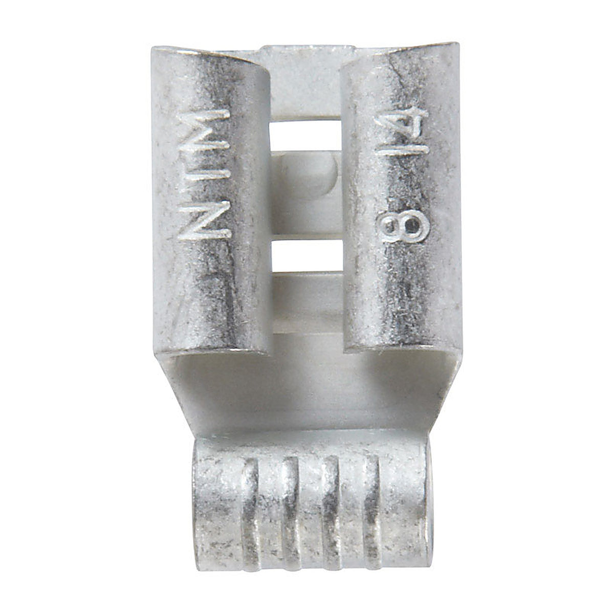 Jandorf 60884 16-14 Ga. Uninsulated Wire Terminal Disconnect Silver 5/Pack