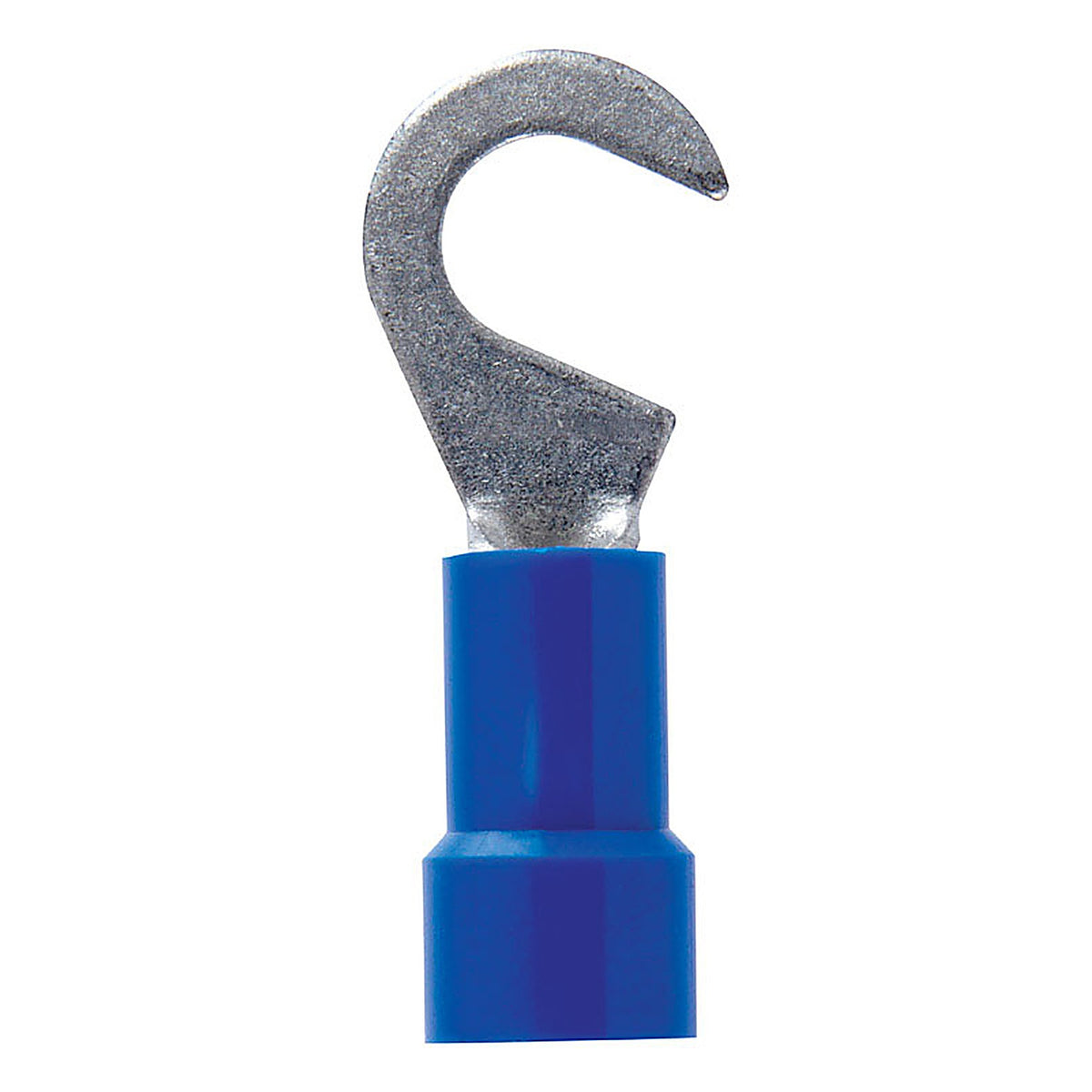 Jandorf 60893 16-14 Ga. Insulated Wire Terminal Hook Blue 5/Pack