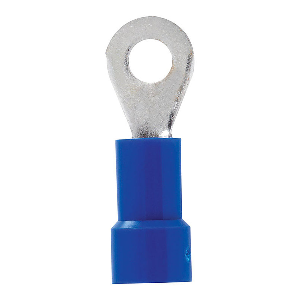 Jandorf 60905 16-14 Ga. Insulated Wire Terminal Ring Blue 5/Pack