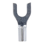 Jandorf 60913 16-14 Ga. Uninsulated Wire Terminal Spade Silver 5/Pack
