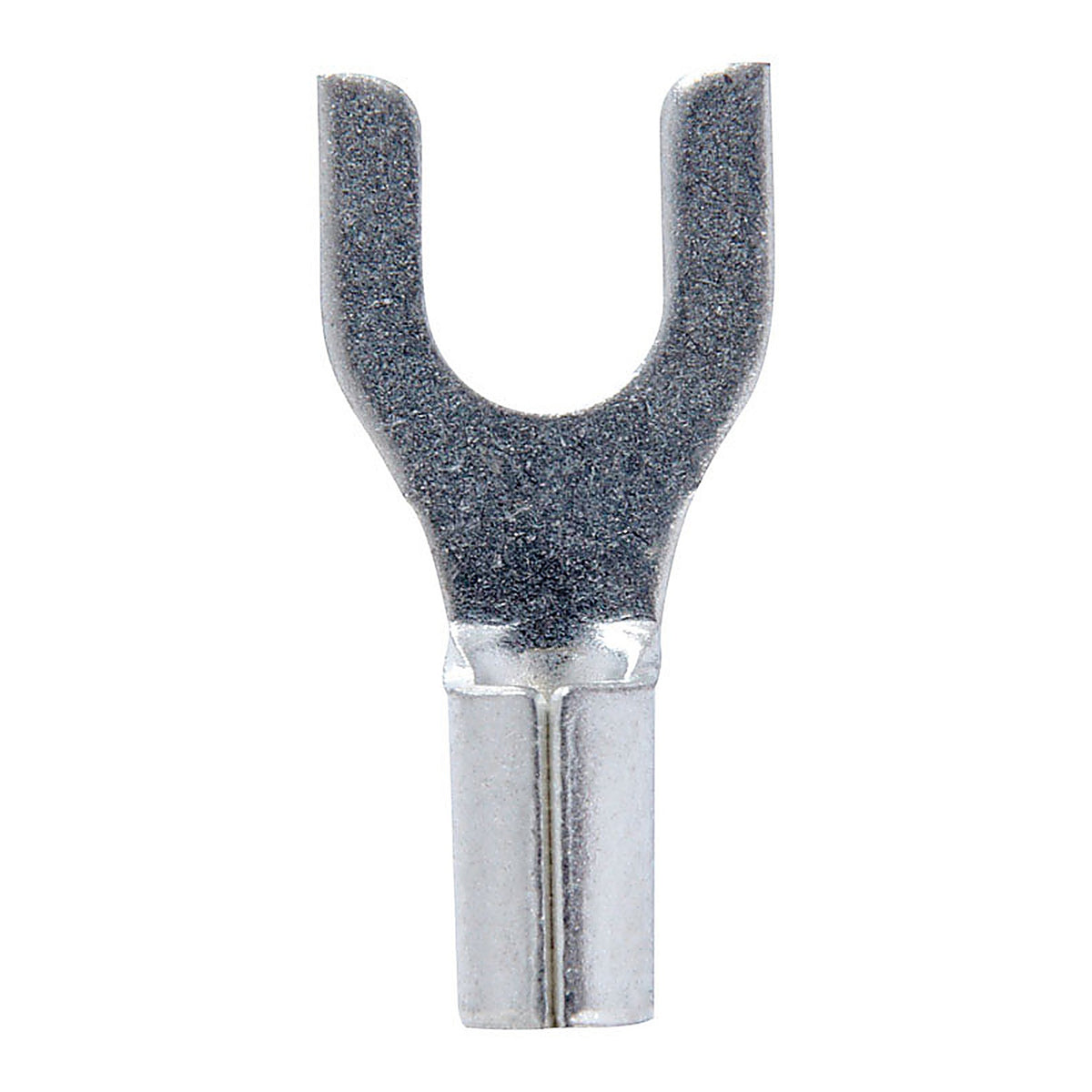 Jandorf 60913 16-14 Ga. Uninsulated Wire Terminal Spade Silver 5/Pack