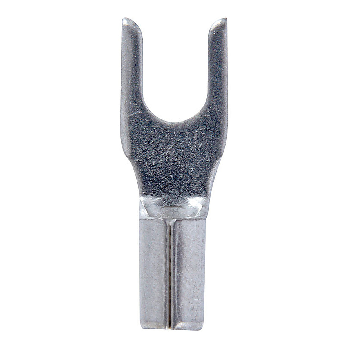 Jandorf 60911 16-14 Ga. Uninsulated Wire Terminal Spade Silver 5/Pack
