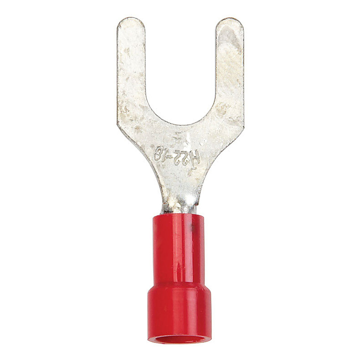 Jandorf 60990 22-18 Ga. Insulated Wire Terminal Spade Red 5/Pack