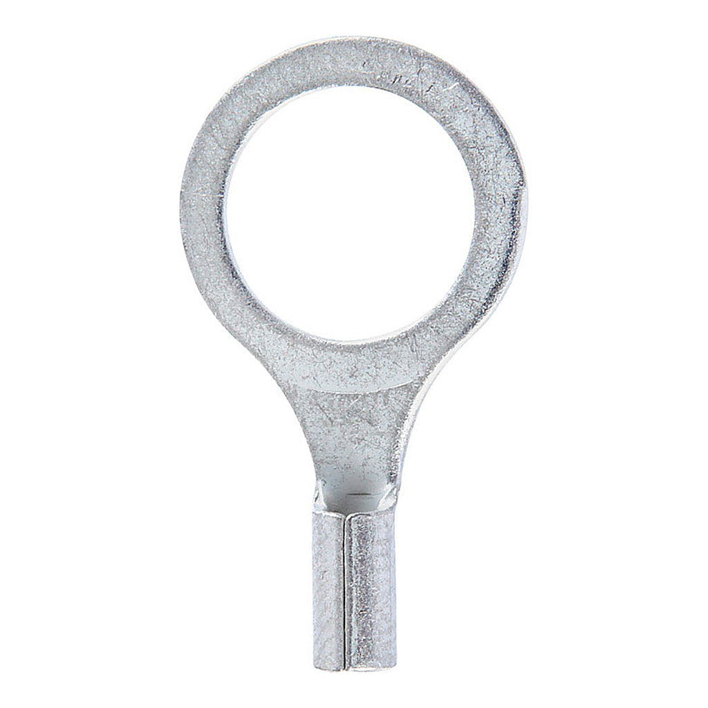 Jandorf 60971 22-18 Ga. Uninsulated Wire Terminal Ring Silver 5/Pack