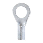 Jandorf 60969 22-18 Ga. Uninsulated Wire Terminal Ring Silver 5/Pack