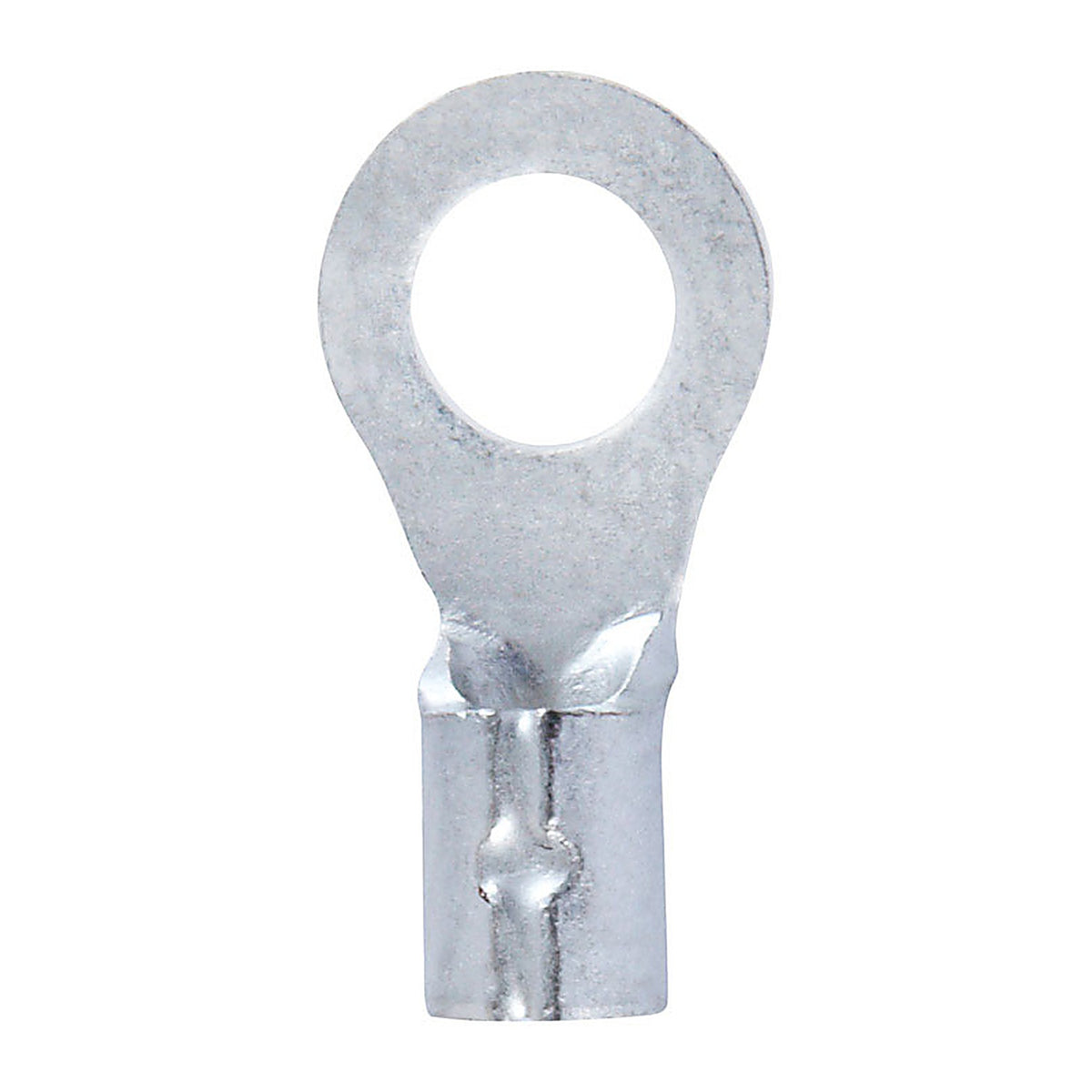 Jandorf 60967 22-18 Ga. Uninsulated Wire Terminal Ring Silver 5/Pack