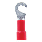 Jandorf 60957 22-18 Ga. Insulated Wire Terminal Hook Red 5/Pack