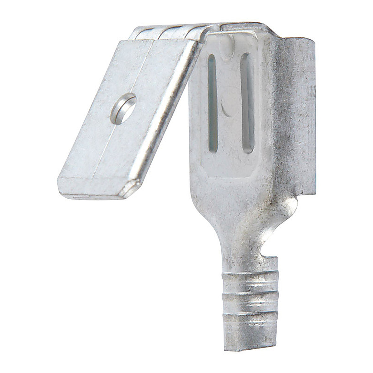 Jandorf 60946 22-18 Ga. Uninsulated Wire Terminal Disconnect Silver 5/Pack