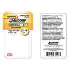 Jandorf 60946 22-18 Ga. Uninsulated Wire Terminal Disconnect Silver 5/Pack