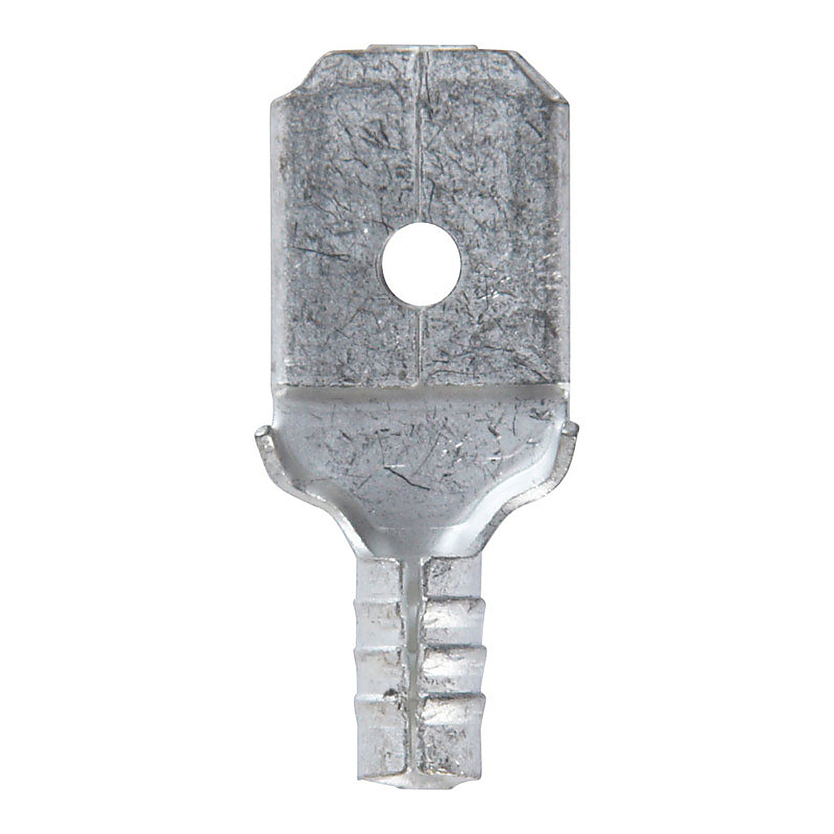 Jandorf 60945 22-18 Ga. Uninsulated Wire Male Disconnect Silver 5/Pack