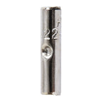 Jandorf 60929 22-18 Ga. Insulated Wire Terminal Butt Splice Silver 5/Pack
