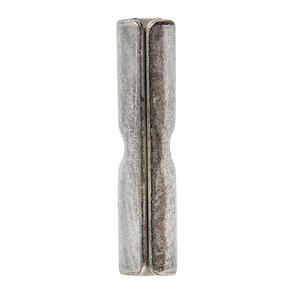 Jandorf 60931 22-18 Ga. Uninsulated Wire Terminal Butt Splice Silver 5/Pack