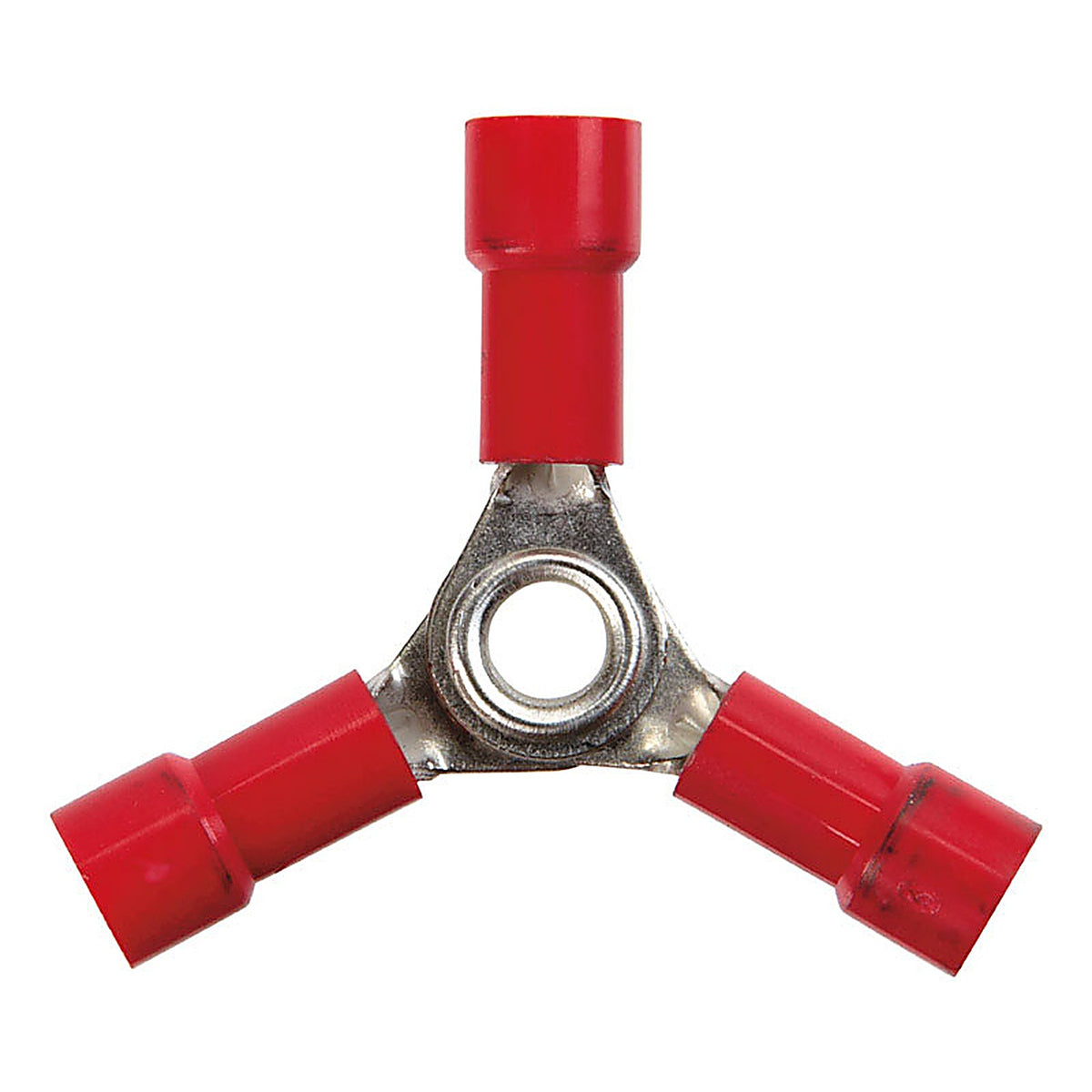 Jandorf 60932 22-18 Ga. Insulated Wire Terminal Butt Splice Red 2/Pack