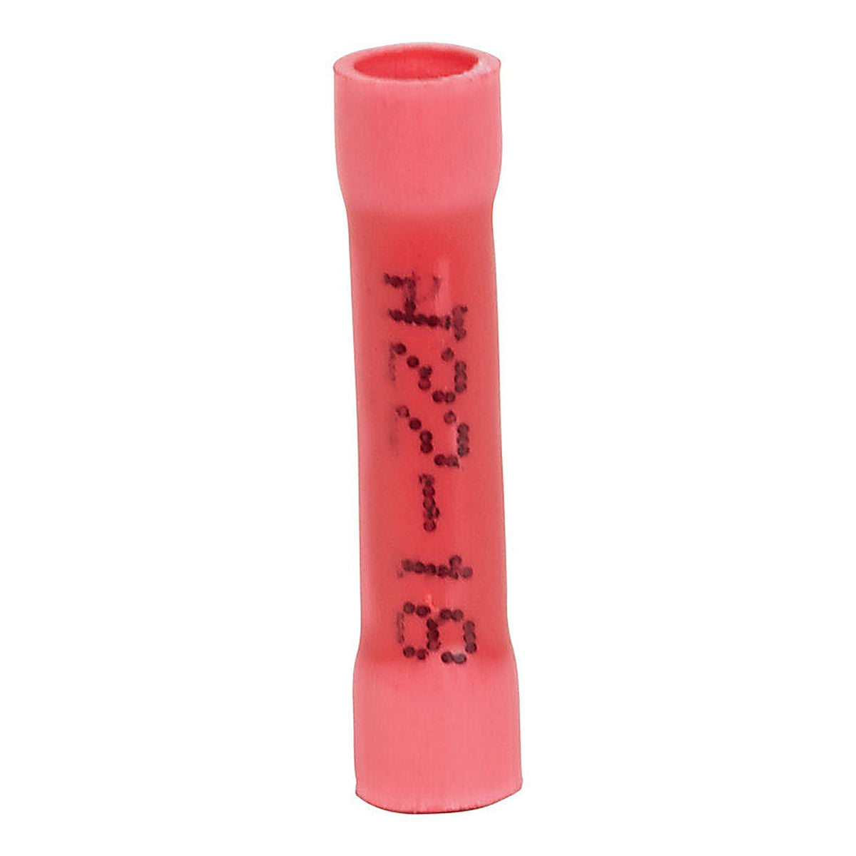 Jandorf 60934 22-18 Ga. Insulated Wire Terminal Butt Splice Red 5/Pack
