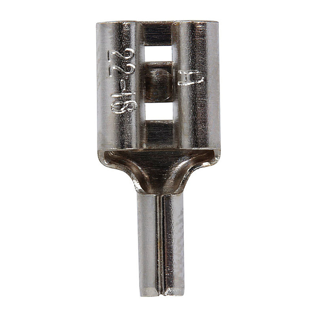 Jandorf 60937 22-18 Ga. Insulated Wire Female Disconnect Silver 5/Pack