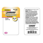 Jandorf 60937 22-18 Ga. Insulated Wire Female Disconnect Silver 5/Pack