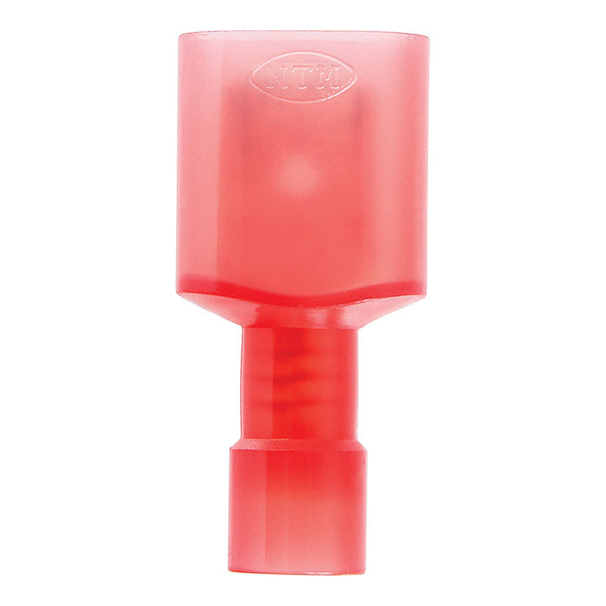 Jandorf 60941 22-18 Ga. Insulated Wire Male Disconnect Red 5/Pack