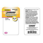 Jandorf 60943 22-18 Ga. Uninsulated Wire Female Disconnect Silver 5/Pack