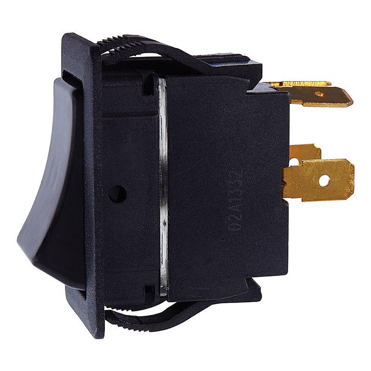 Jandorf 61124 20 amps Double Pole Rocker Power Tool Switch Black 1/Pack