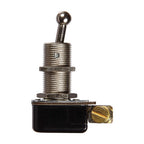 Jandorf - 61134 - 6 Amps Single Pole Ball Toggle Appliance Switch Black/Silver 1 Pack