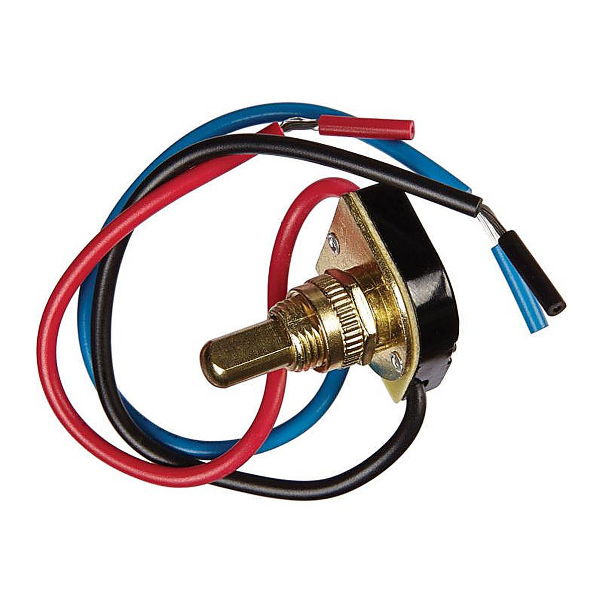 Jandorf 61213 6 amps Single Pole or 3-way Push Button Appliance Switch Brass 1/Pack