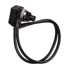 Jandorf 61221 6 amps Single Pole Push Button Appliance Switch Black 1/Pack