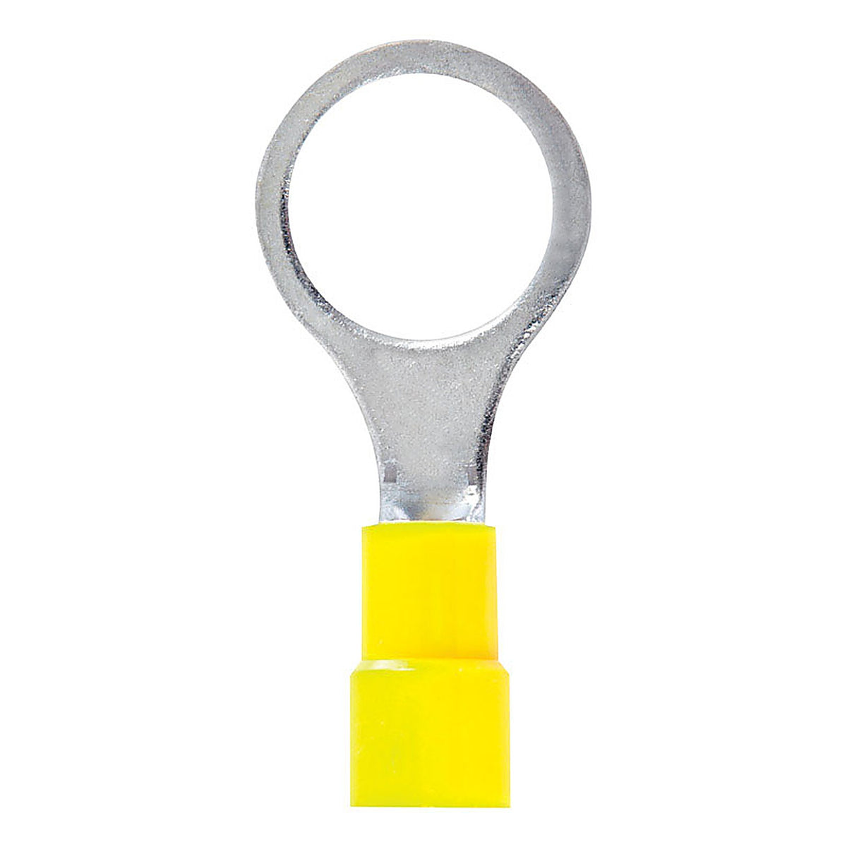 Jandorf 60992 12-10 Ga. Insulated Wire Terminal Ring Yellow 2/Pack