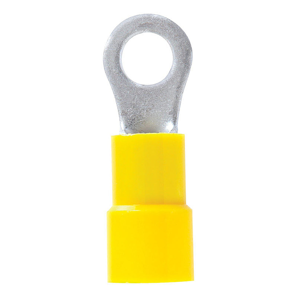 Jandorf 60995 12-10 Ga. Insulated Wire Terminal Ring Yellow 5/Pack
