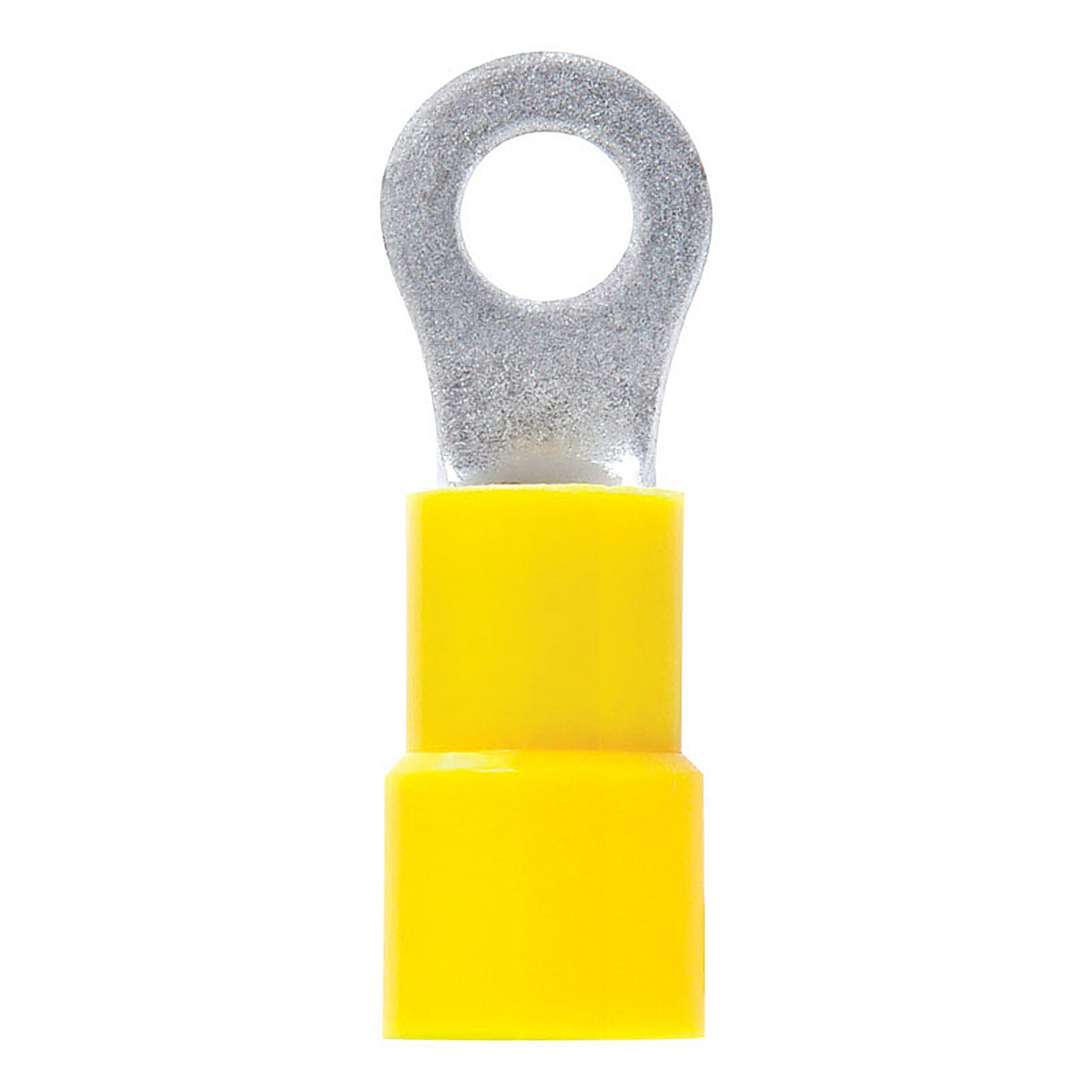 Jandorf 60996 12-10 Ga. Insulated Wire Terminal Ring Yellow 5/Pack