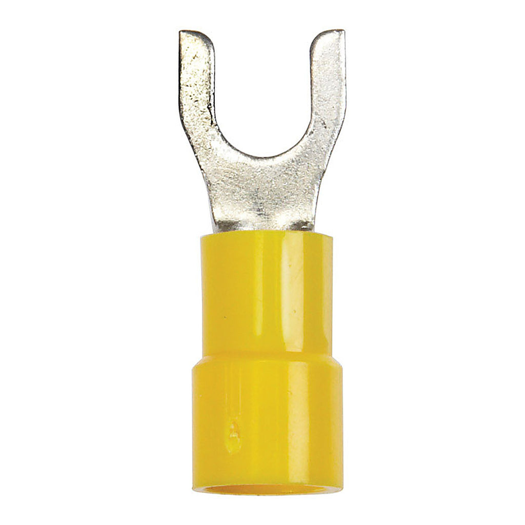 Jandorf 60997 12-10 Ga. Insulated Wire Terminal Spade Yellow 5/Pack