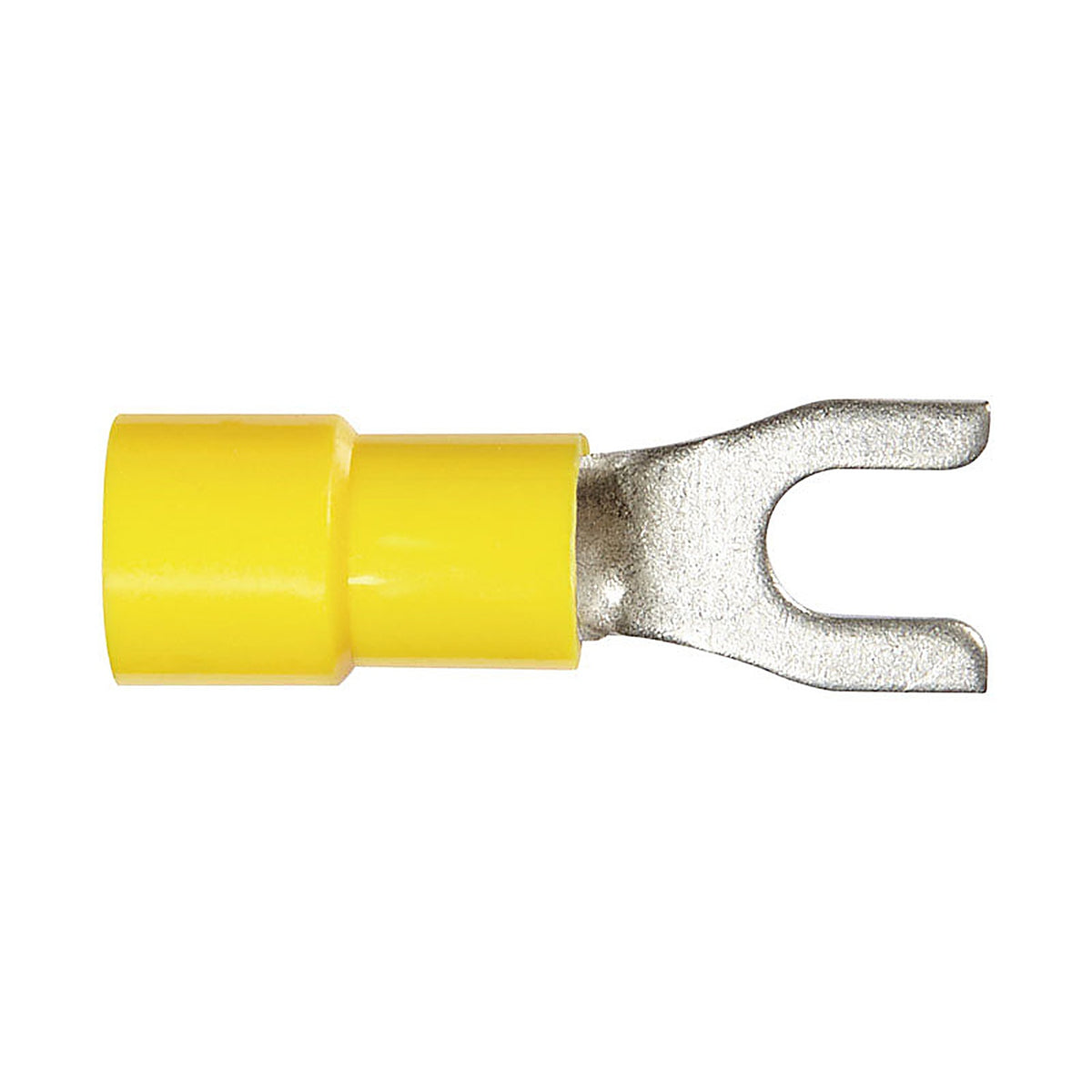 Jandorf 60998 12-10 Ga. Insulated Wire Terminal Spade Yellow 5/Pack