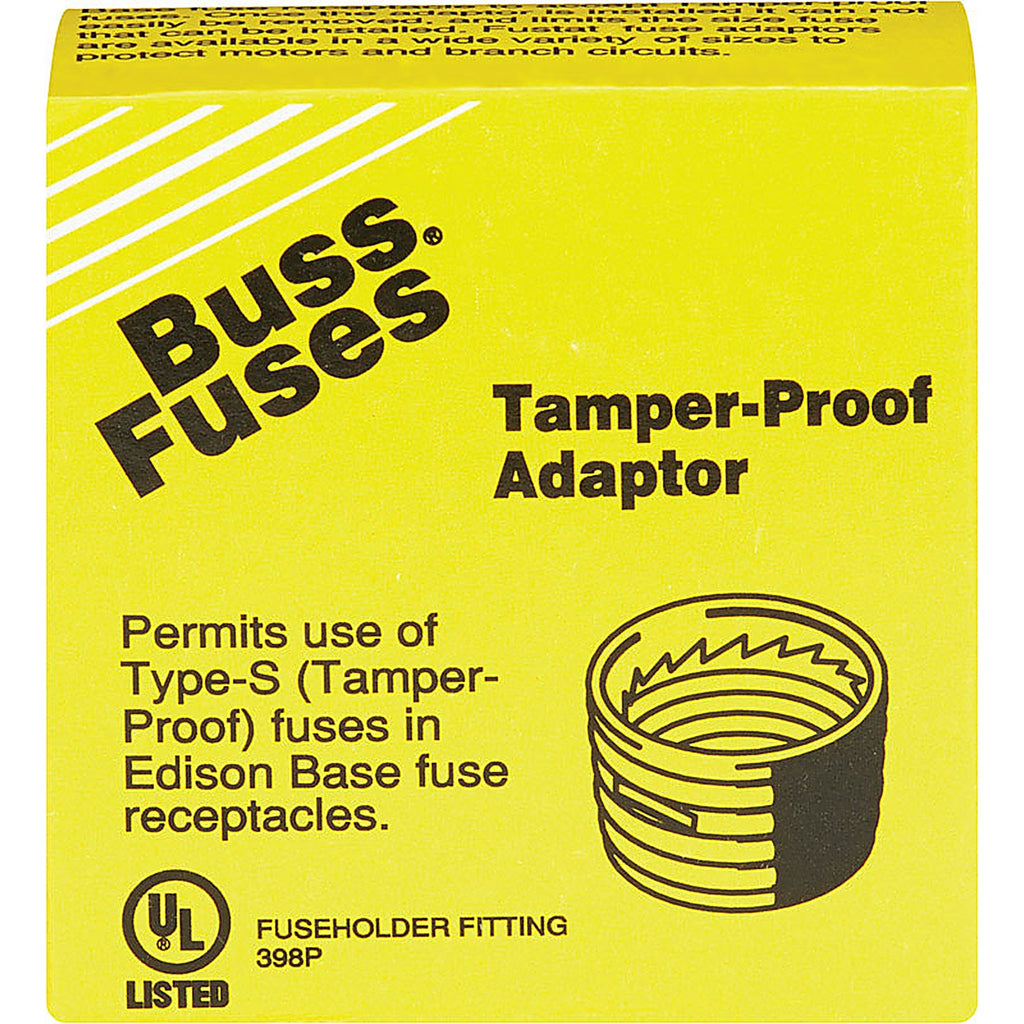 Bussmann SA-1/6/10 Tamper Proof Adaptor 4/Pack