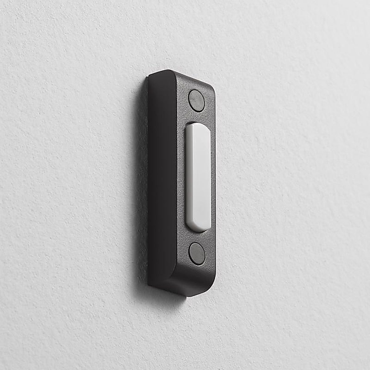 Heath Zenith SL-557-00 Oil Rubbed Bronze Brown Metal Wired Pushbutton Doorbell