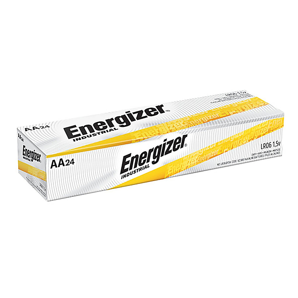 Energizer EN91 Industrial AA Alkaline Batteries 24 pk Boxed